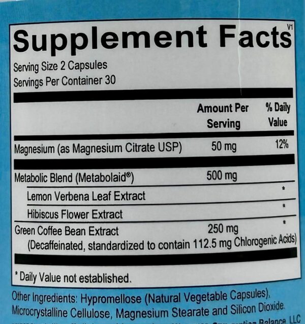Supplement Label