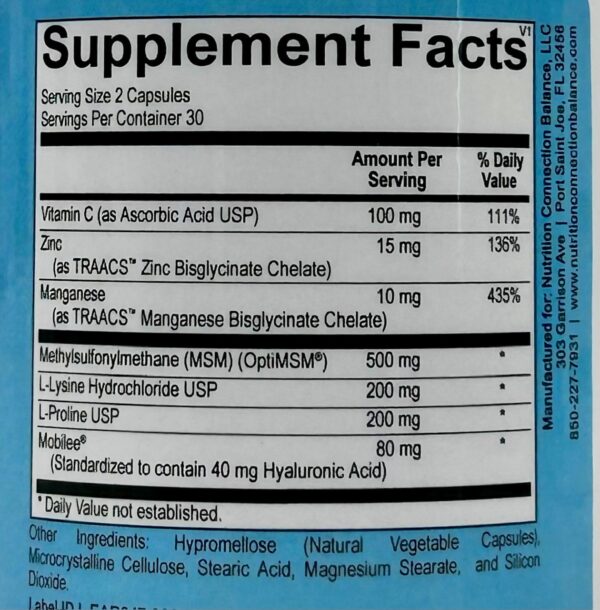 Label Supplement