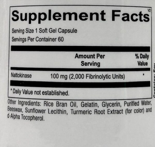 Supplement Label