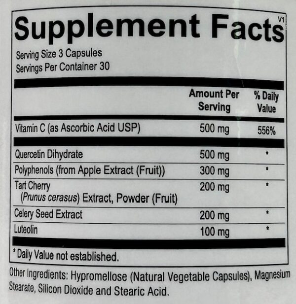 Supplement Label
