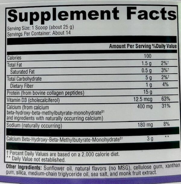 Supplement Facts