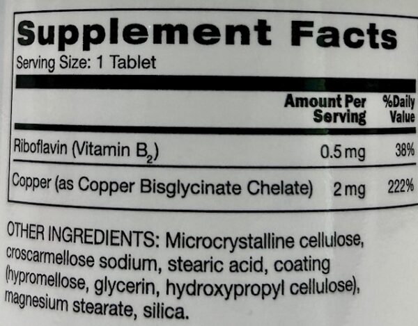Copper Plus/ 90 tablets - Image 2