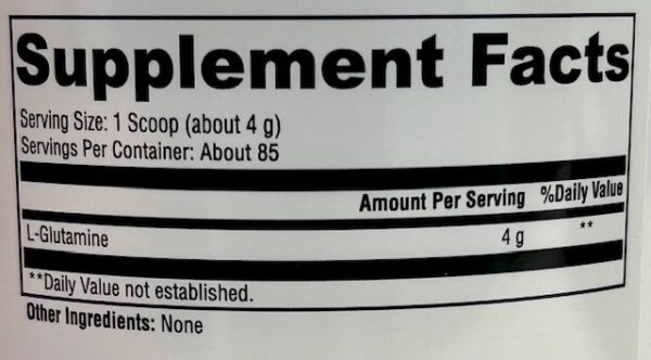 L-Glutamine Body Support - Image 2